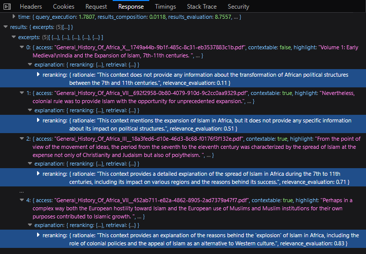Payload JSON&nbsp;: Reranking